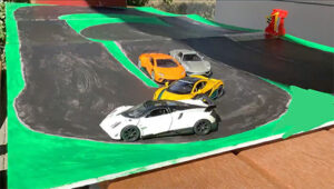 2023 Stop-Motion event race track