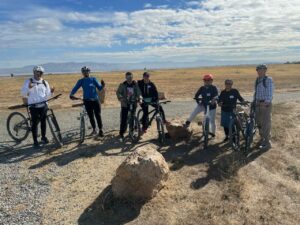 2023 Baylands Bike Ride and Nature Tour group